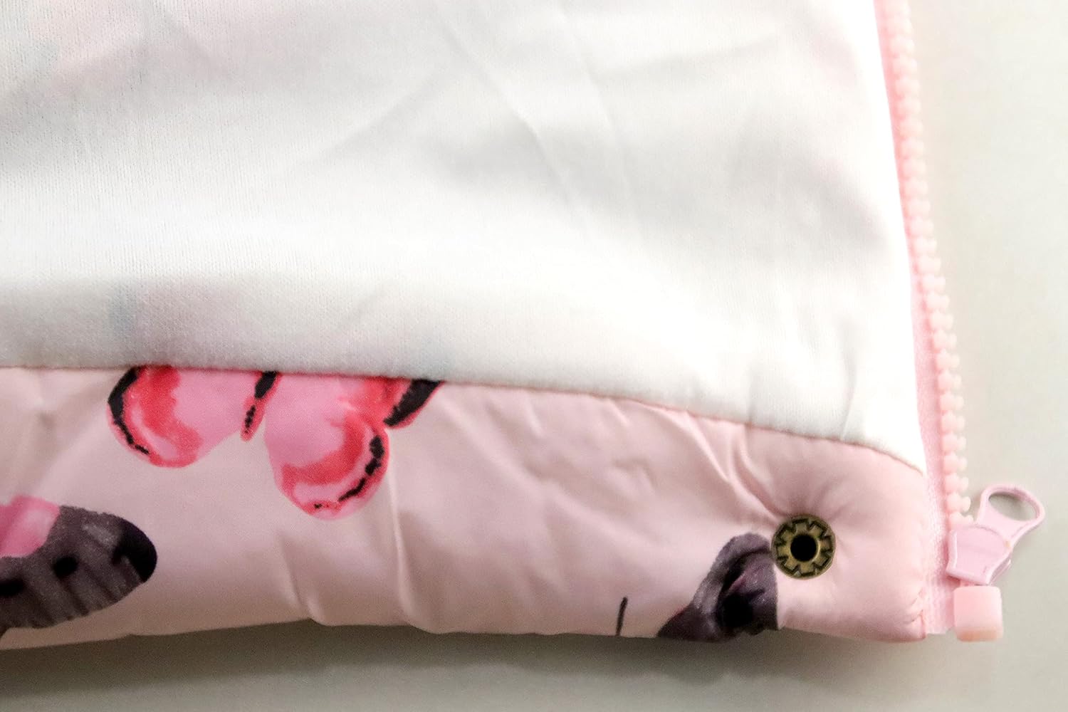 Miss Bei Girl's Winter Coat Jacket Hooded Kids Toddler Flower Print Parka Outwear Warm Cotton Puffer Hooded Jacket - Image 6