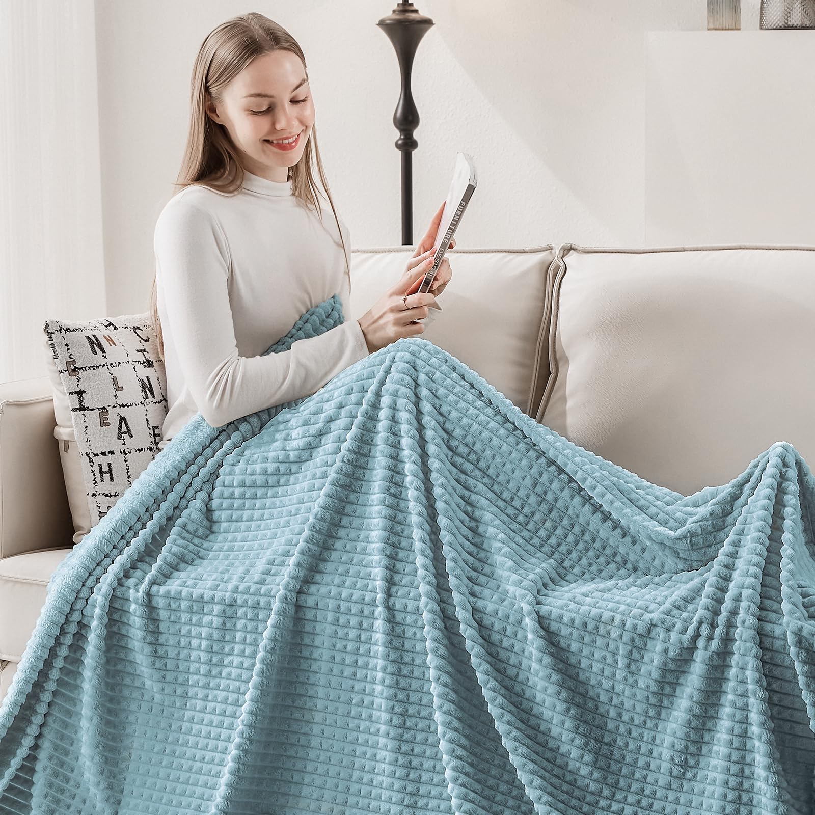 Brandsseller Coperta Per Bambini In Flanella E Sherpa 70x100 Cm - Morbida, Lavabile, Regalo Perfetto
