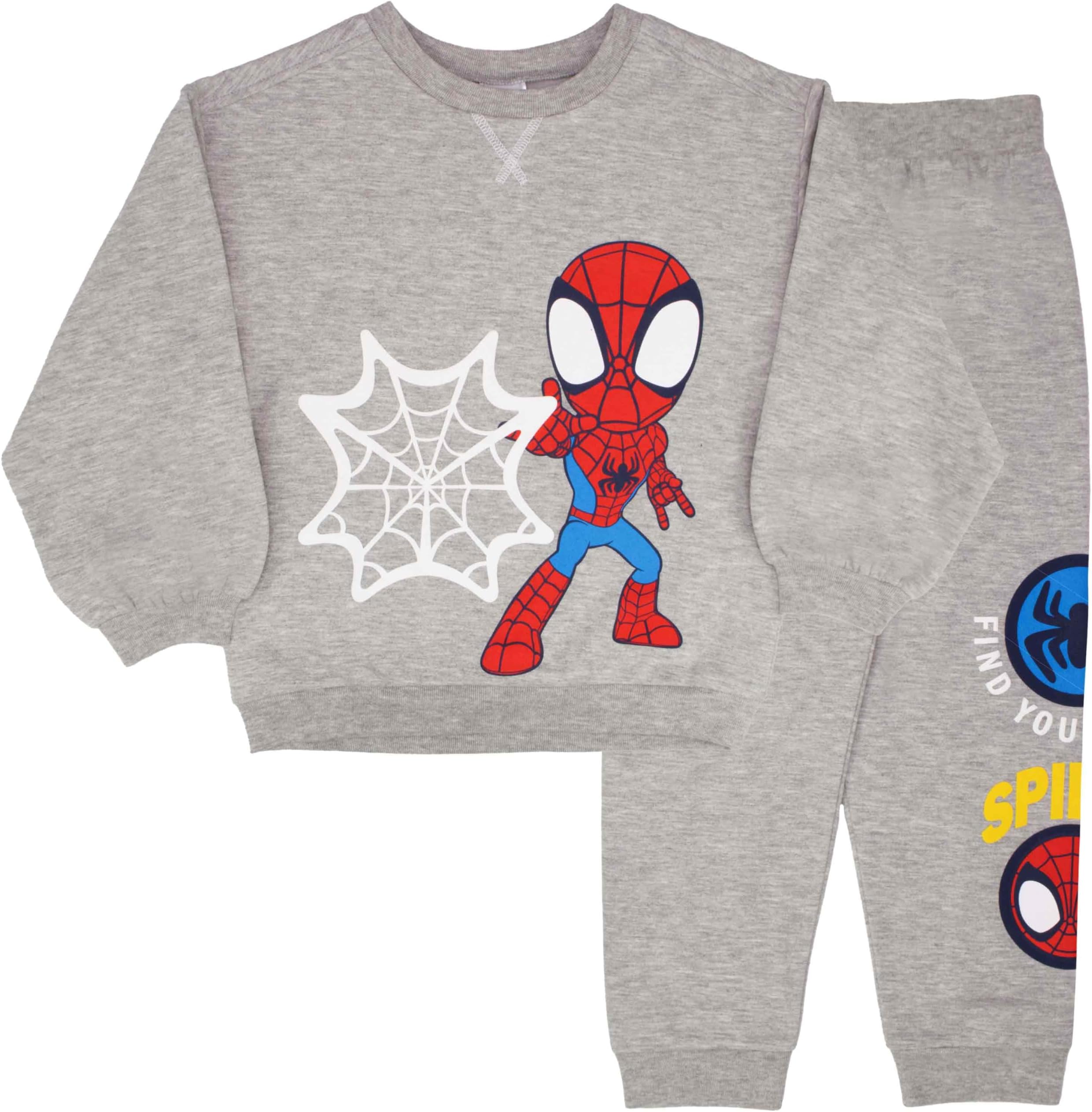 Disney Clothes Baby Boys Pant Set – Spiderman, Mickey, Pooh, Spidey & Friends, Cars, Toy Story Outfit (12M–24M)