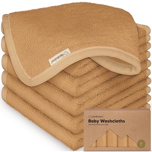 Miniatura 208 de Paquete de 6 paños para bebé, viscosa suave y absorbente de bambú, para bebés, niños, niños pequeños, toallas de baño para recién nacidos, suaves