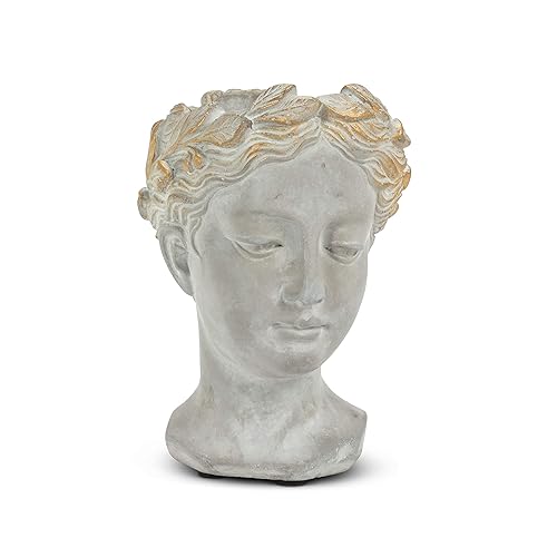 Abbott Collection Aphrodite Head Planter – Extra Small Indoor and