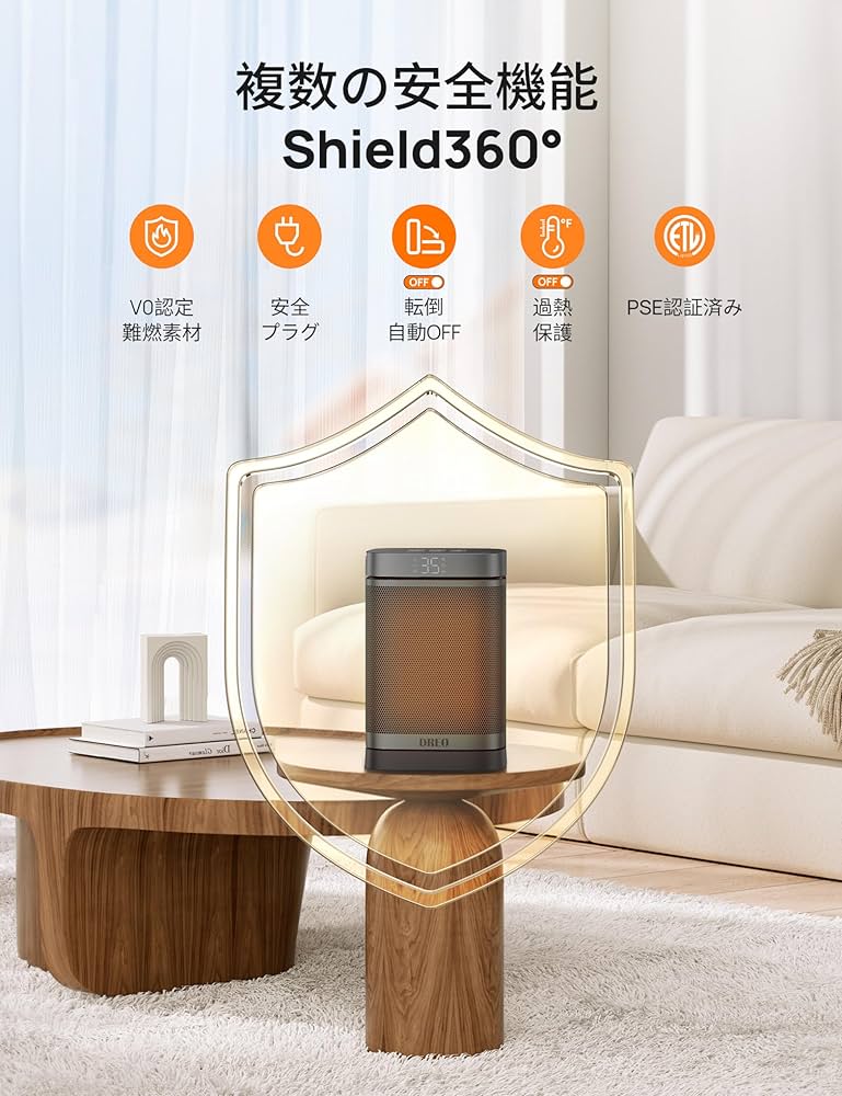 Amazon | Dreo Space Heater, 1500W PTC Ceramic Heater with