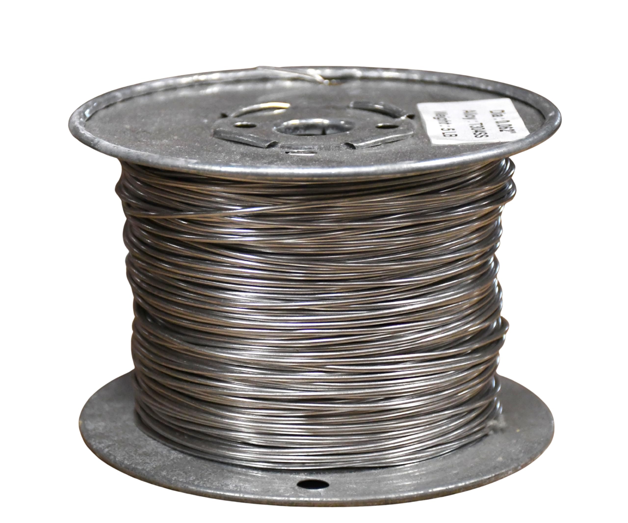 18 Gauge 304 Stainless Steel Tie Wire, 5 lb Coil, Heavy-Duty, Corrosion-Resistant Wire for Rebar, Construction, Fencing, and Industrial Use (840 ft)