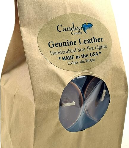 Velas perfumadas de cereza silvestre, velas de soja, paquete de 12 unidades, altamente perfumadas, hechas a mano en los Estados Unidos, aroma de