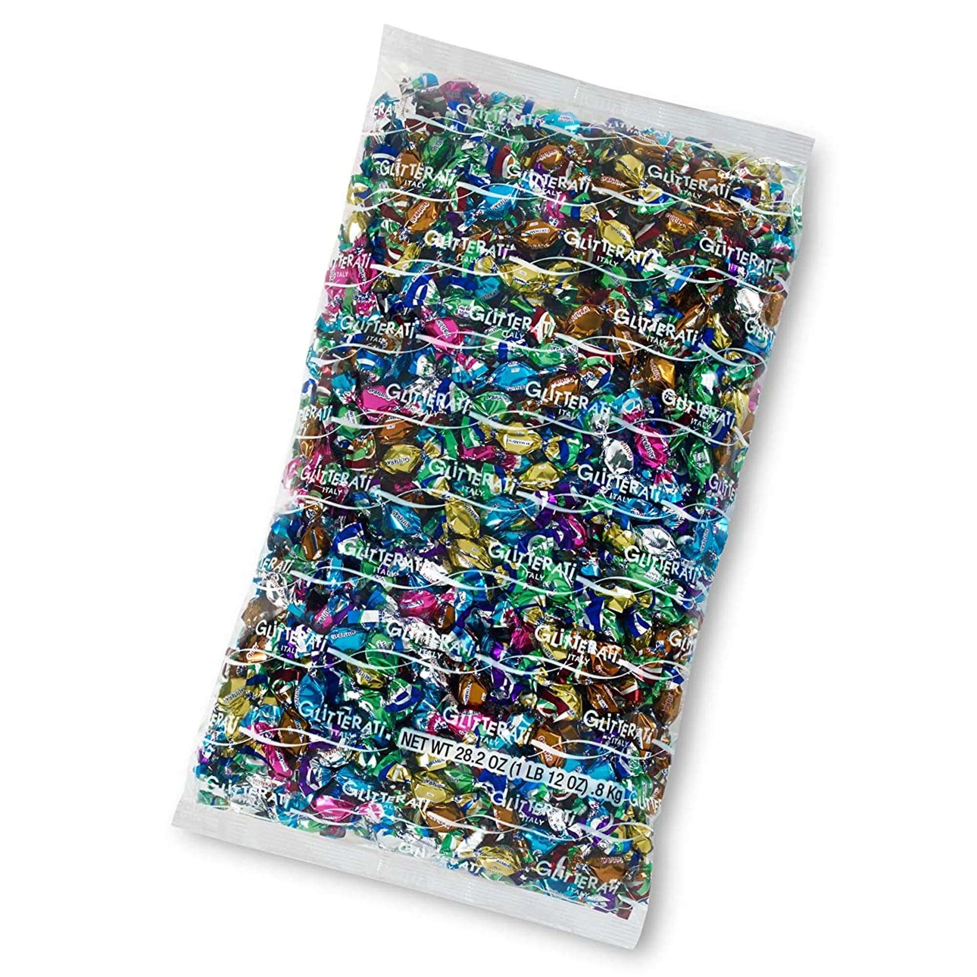 GLITTERATI Mint Medley Italian Mini Hard Candies, Individually Wrapped Gourmet Candy Assortment, Assorted Mint Flavors, Vegan, Gluten Free, Non GMO, Bulk Pack, 28.2 Oz, 800 Count