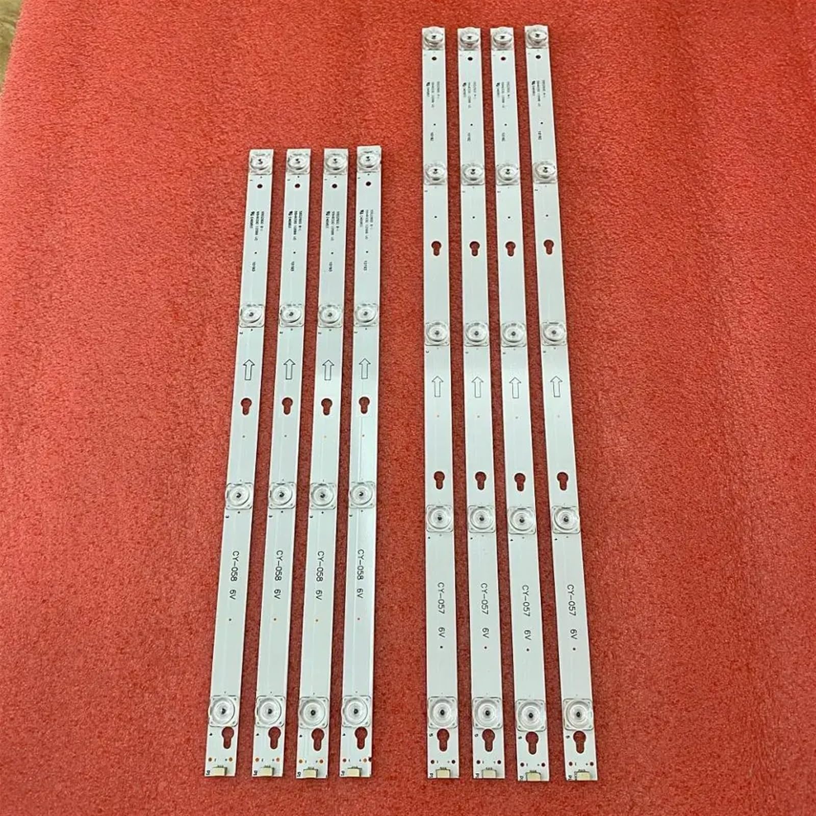 Bande de rétroéclairage LED, Compatible for 55P62US 55UC6306 55UC6316 55UC6426 55UC6326 55UC6406 U55C7006X1 55S401 55S403 55UC6306 U55P6006 (Color : 2kit for 2 TV)
