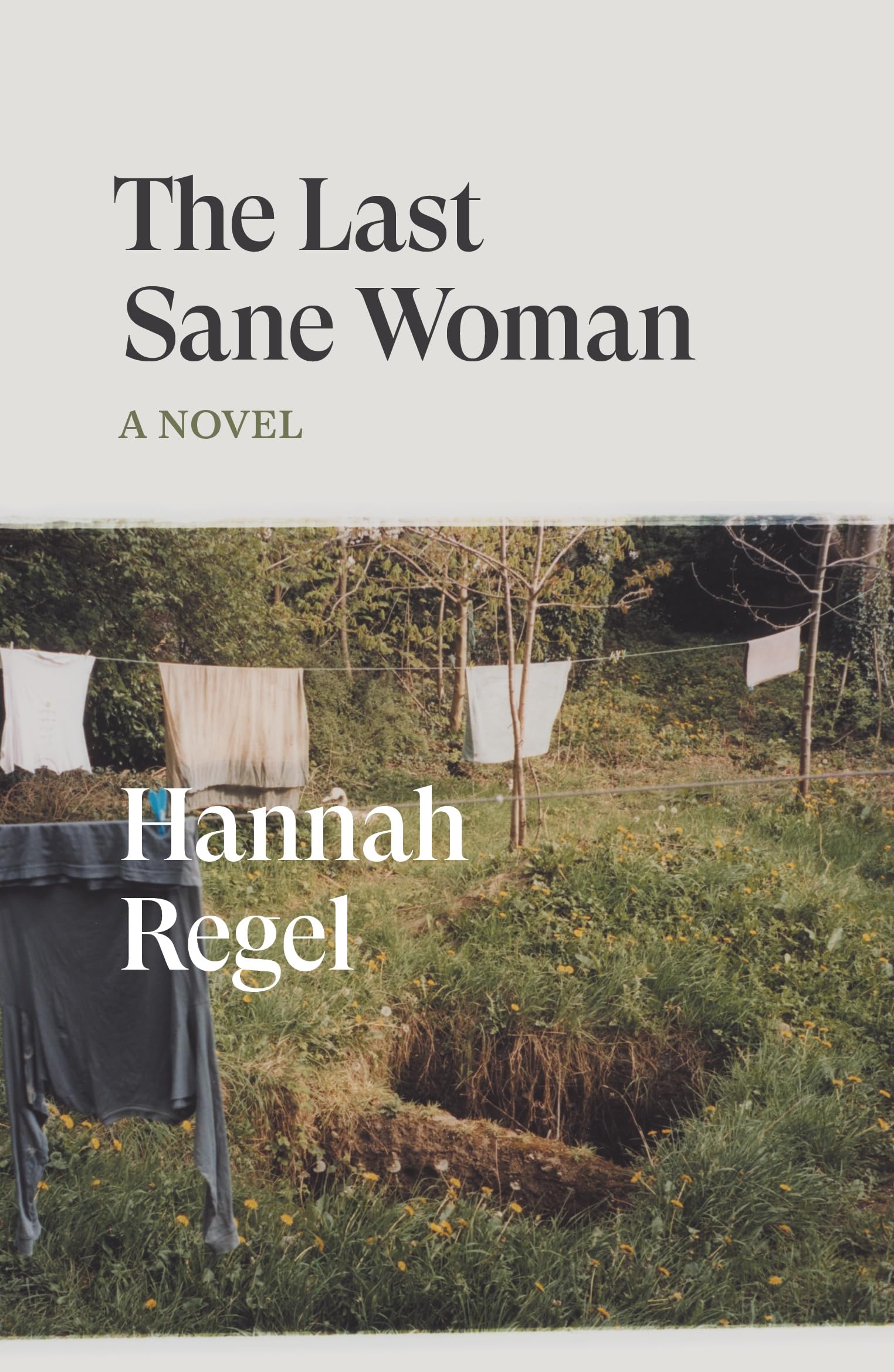 The Last Sane Woman by Hannah Regel PAPERBACK 9781804295373