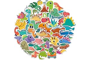 100PCS Dinosaur Stickers for Kids