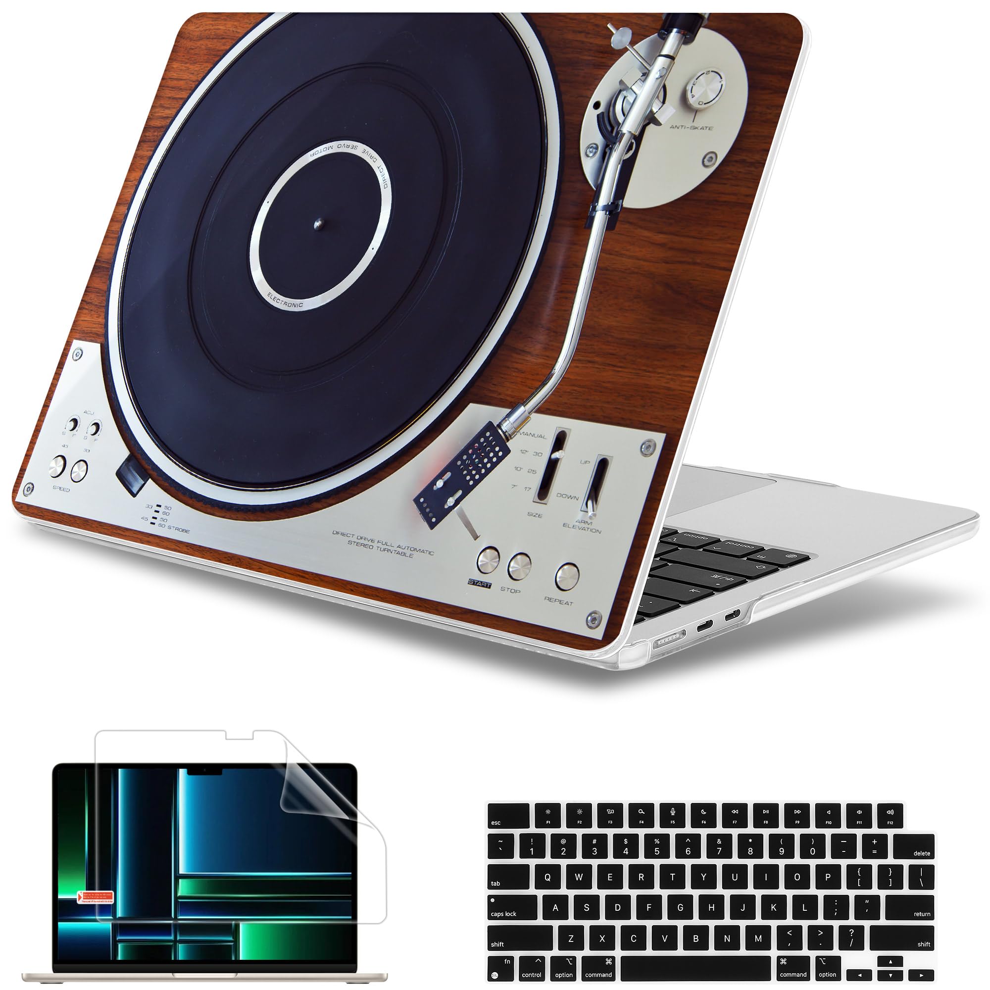 May Chen Compatible with M4 MacBook Air 15 inch Case 2025 2024 2023 A3241 A3114 M3 A2941 M2 with Liquid Retina Display & Touch ID, Plastic Hard Shell