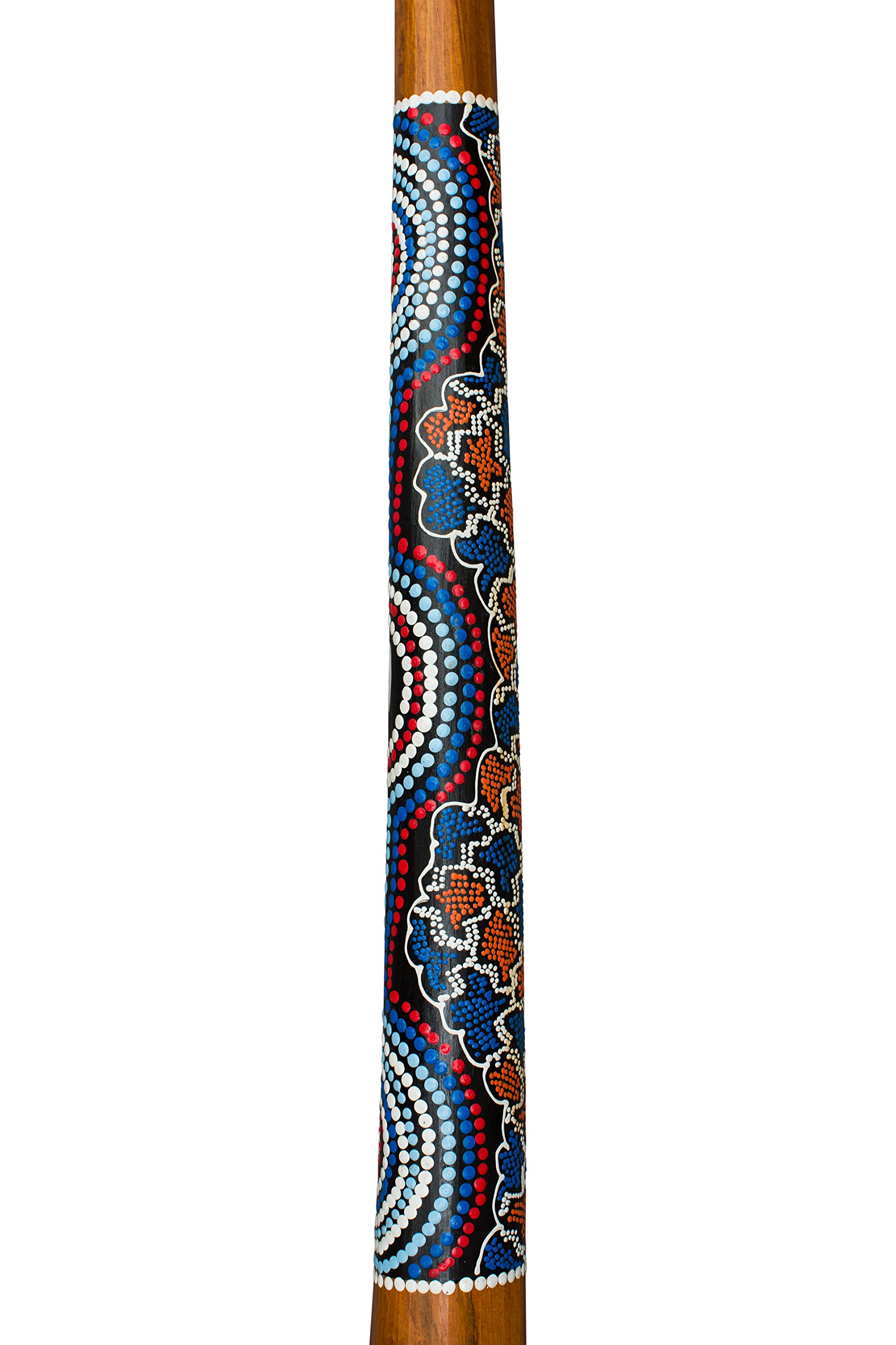 Didgeridoo pour débutants - bois - dotpaining - y compris la cire d'abeille