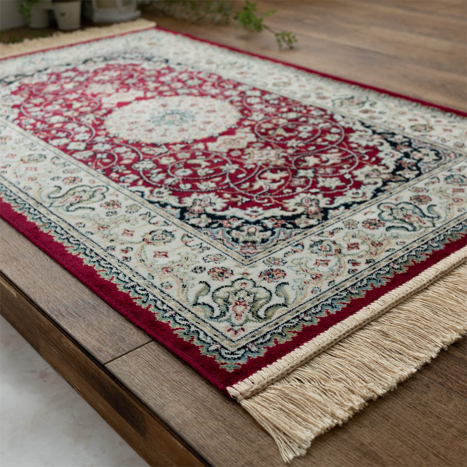 Amazon | ササヤンサヤン ペルシャ ラグマット ロイヤルパレス14650