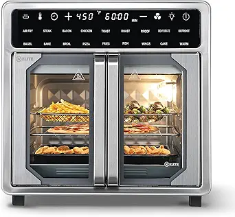 Kitchen Elite 16 Quart French Door Air Fryer Oven