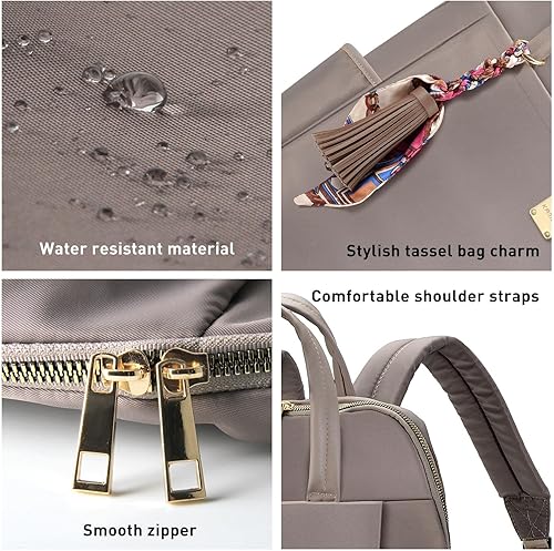 Miniatura 6 de Kamlui Mochila Bolso para Laptop de 14 a 15.6 Pulgadas 16 para Mujeres Accesorios Bolsa para Laptop, Viajes