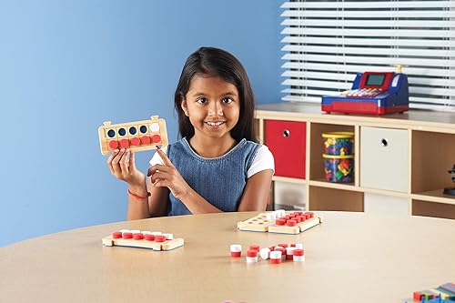 Miniatura 4 de ETA hand2mind Rekenrek marcos de diez con espumas (clase juego de 24)