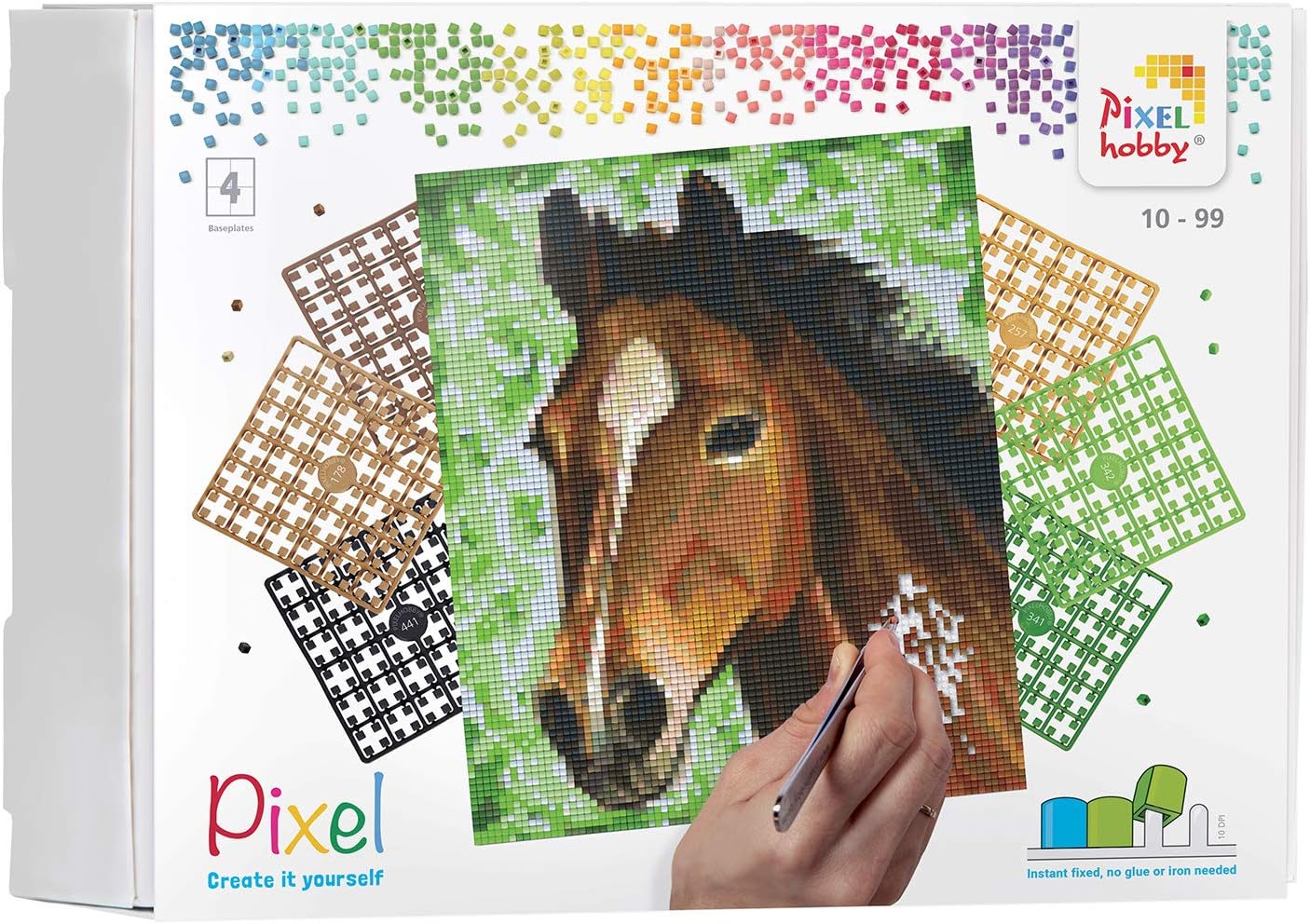 PixelHobby Horse Mosaic Art Kit, P090027