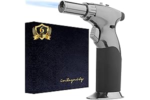 inZaynity Dual Flame Butane Torch Gun