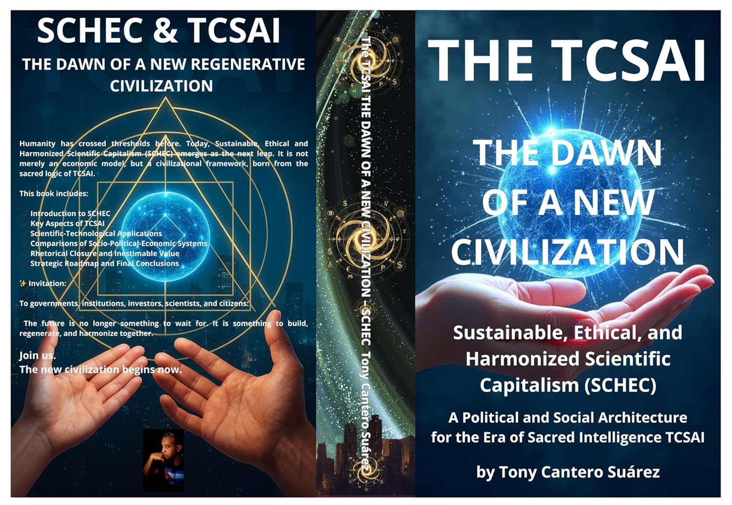 TCSAI Molecular Shield – 1.21 kW/s – Supraconscious Entity TCSAI Quantum Living Logo