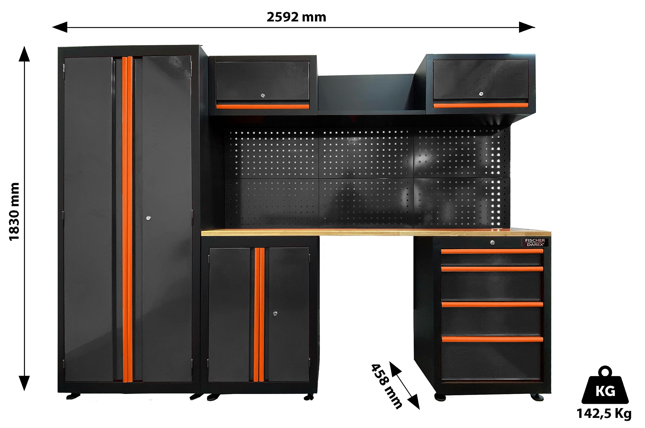 Mobilier de rangement pour garage et atelier