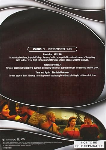 Miniatura 4 de Star Trek Voyager - Season 1 (Slimline Edition) DVD 2017