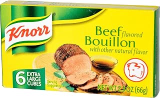 Knorr Beef Bouillon Cubes 2.3 oz - Rich Savory Flavor for Soups, Stews, Broths & More