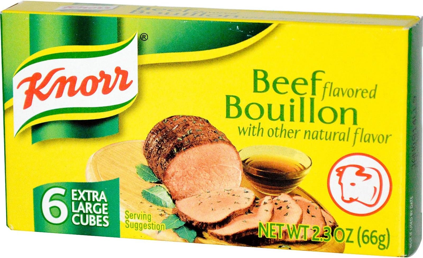 Bouillon 6 Extra Large Cubes Beef - 2.3 oz