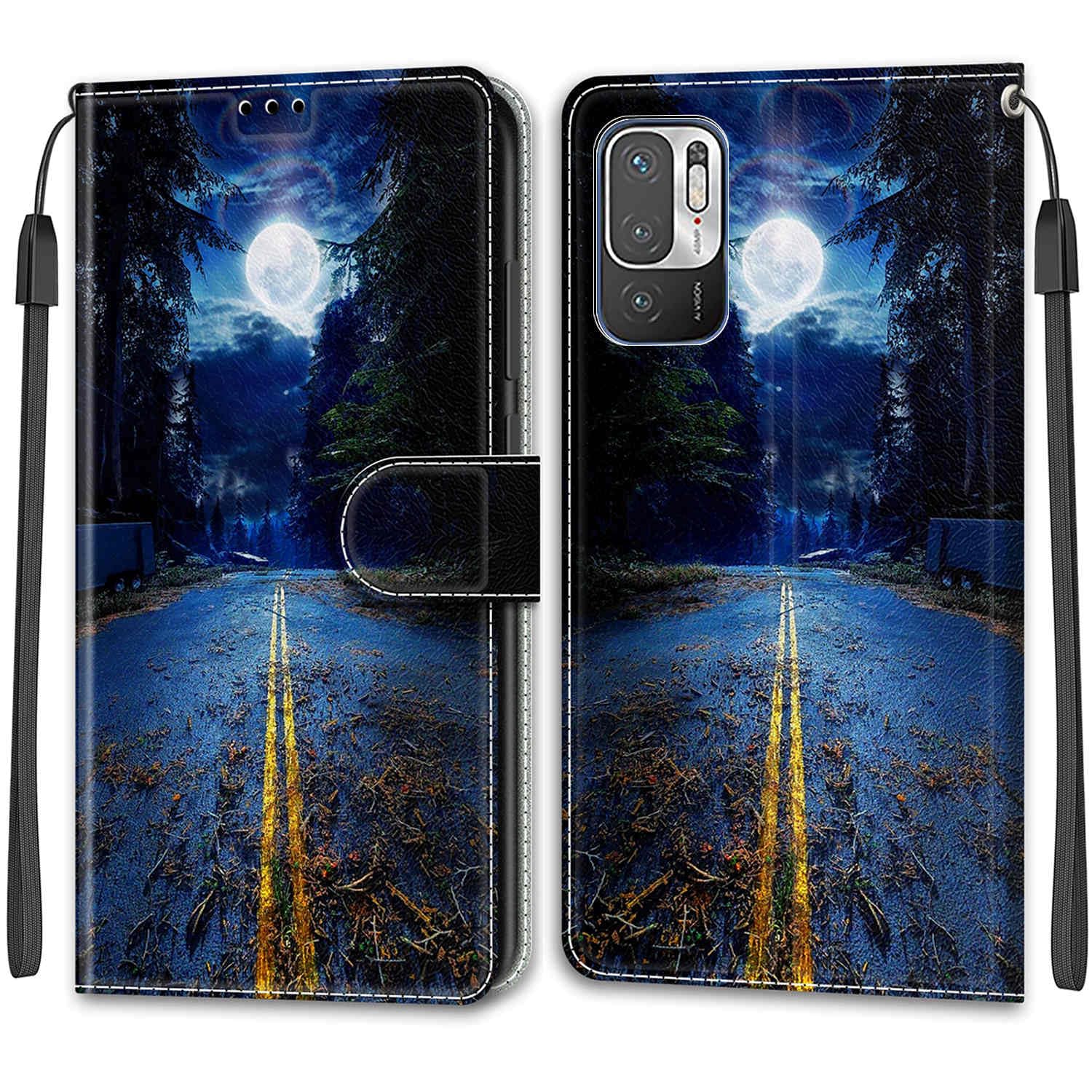 Custodia Portafoglio In Pelle PU Per Xiaomi Redmi Note 10 5G / Note 10T / Poco M3 Pro 5G, Con Slot E Cavalletto, Antiurto - 3
