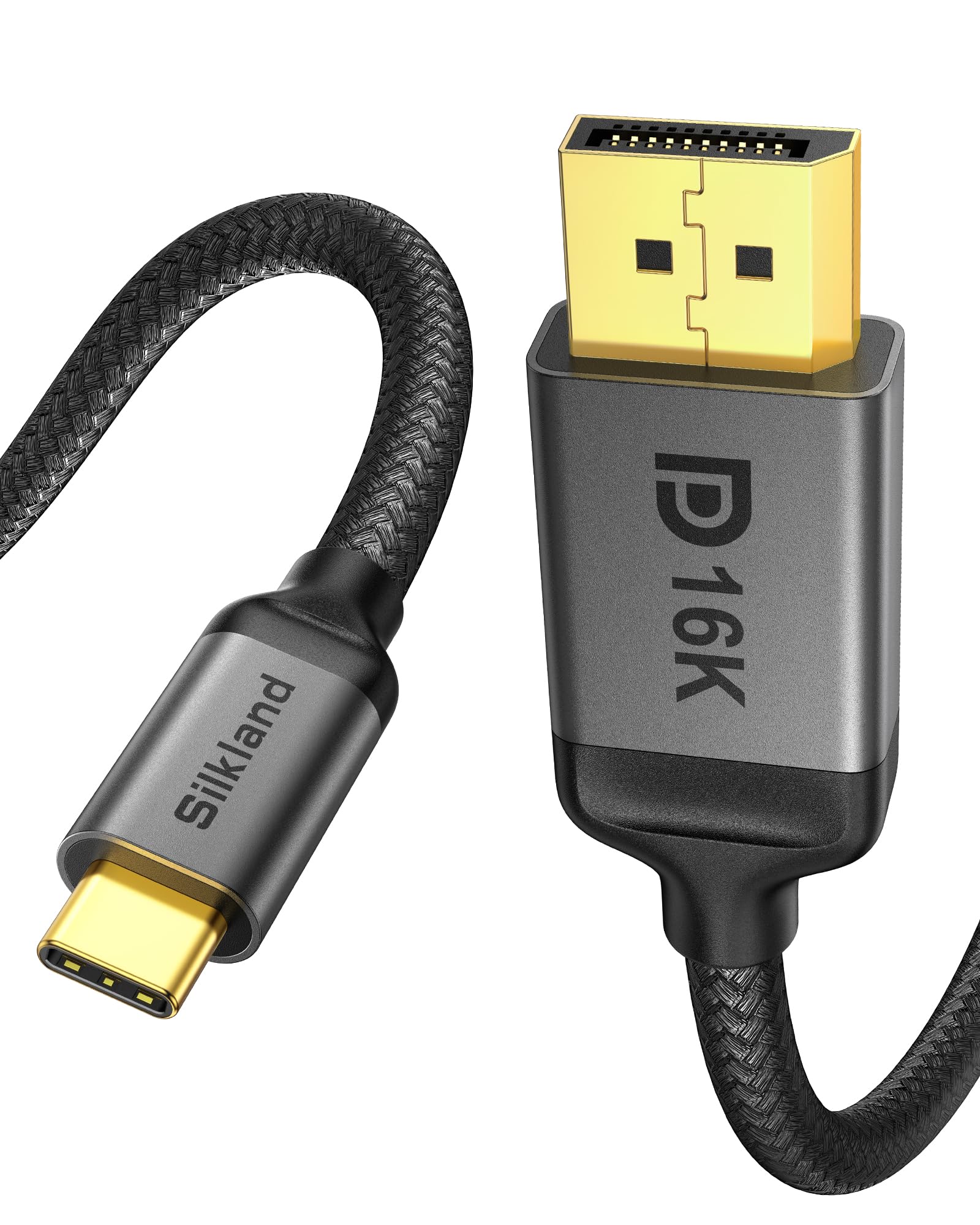 Amazon.com: Silkland VESA Certified USB C to DisplayPort 2.1 Cable
