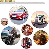 Vista 7 de Extensión de válvula de neumático, extensores de vástago de válvula flexible de 8.25 pulgadas con adaptador de extensión de válvula de neumático