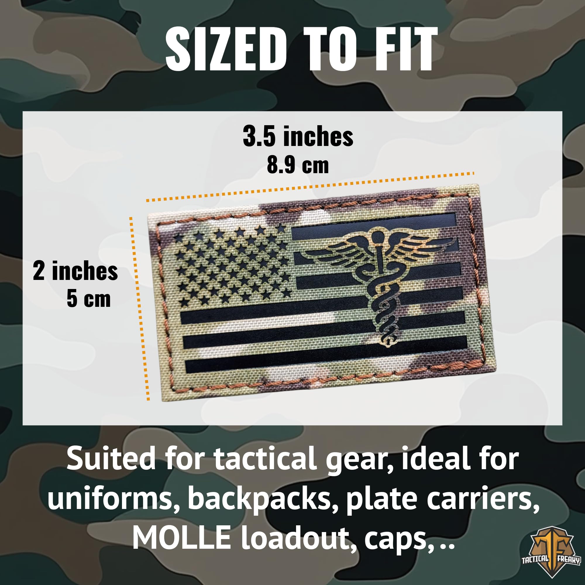 Amazon.com: IR America Caduceus Flag 2x3.5 EMS Medic Nurse Doctor