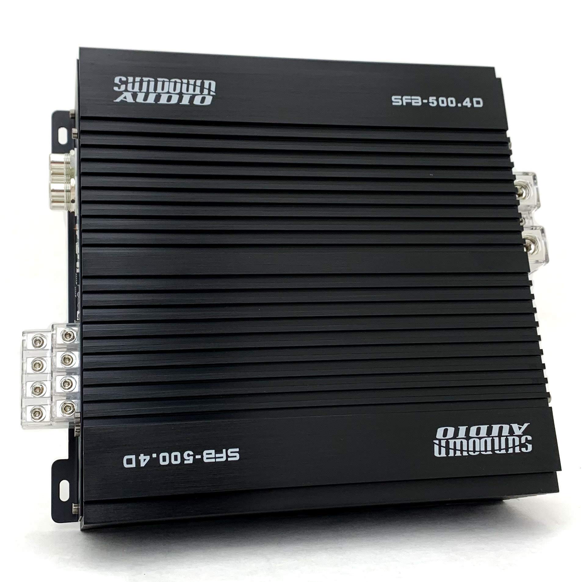 Sundown AudioSFB-500.4D 4 Channel AMP Component Speakers Tweeters Amplifier