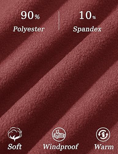 Miniatura 4 de MAGCOMSEN Chaqueta táctica para hombre, con forro polar, chaqueta de invierno suave, ligera, resistente al agua, abrigos para exteriores