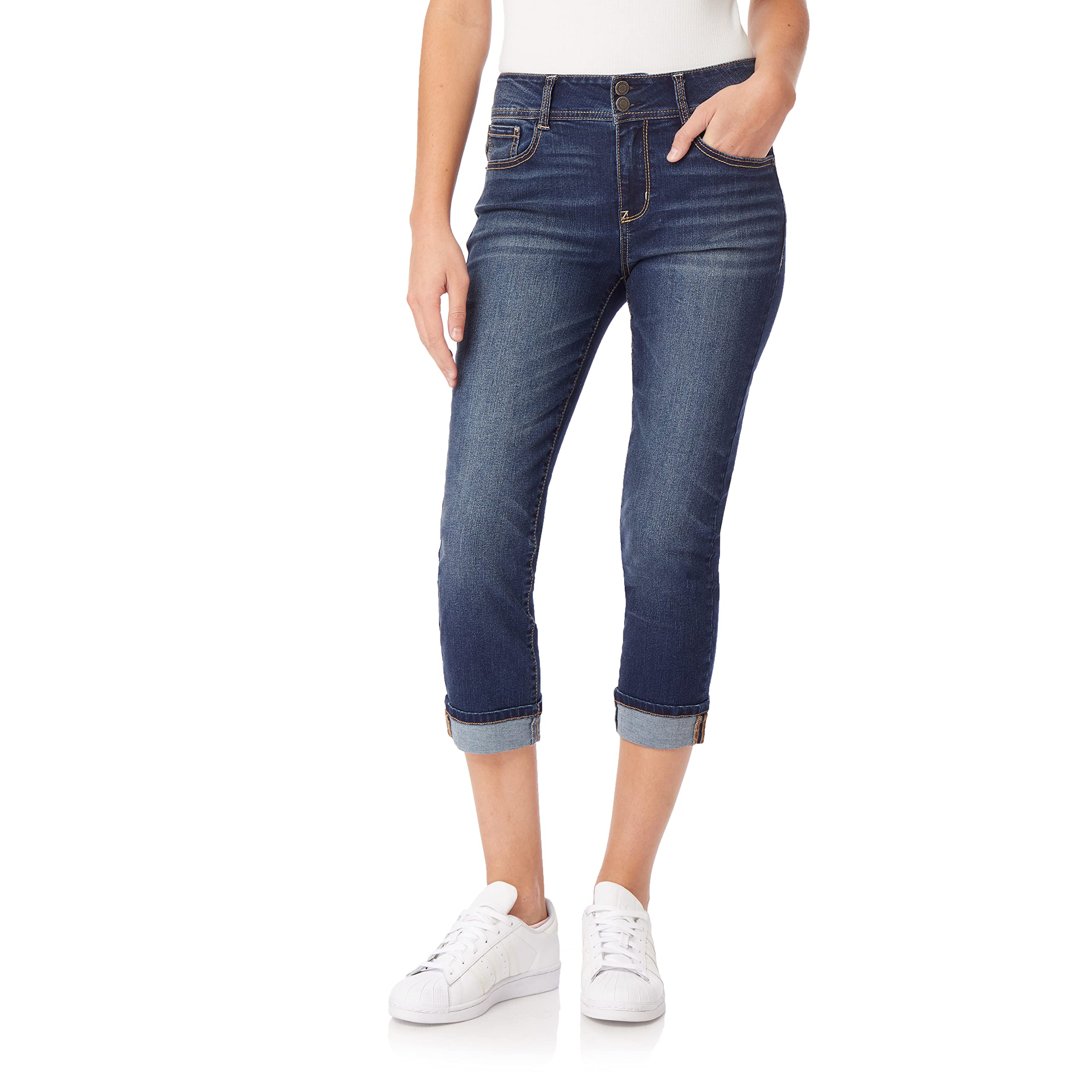 WallFlower Flirty Curvy Crop Jeans