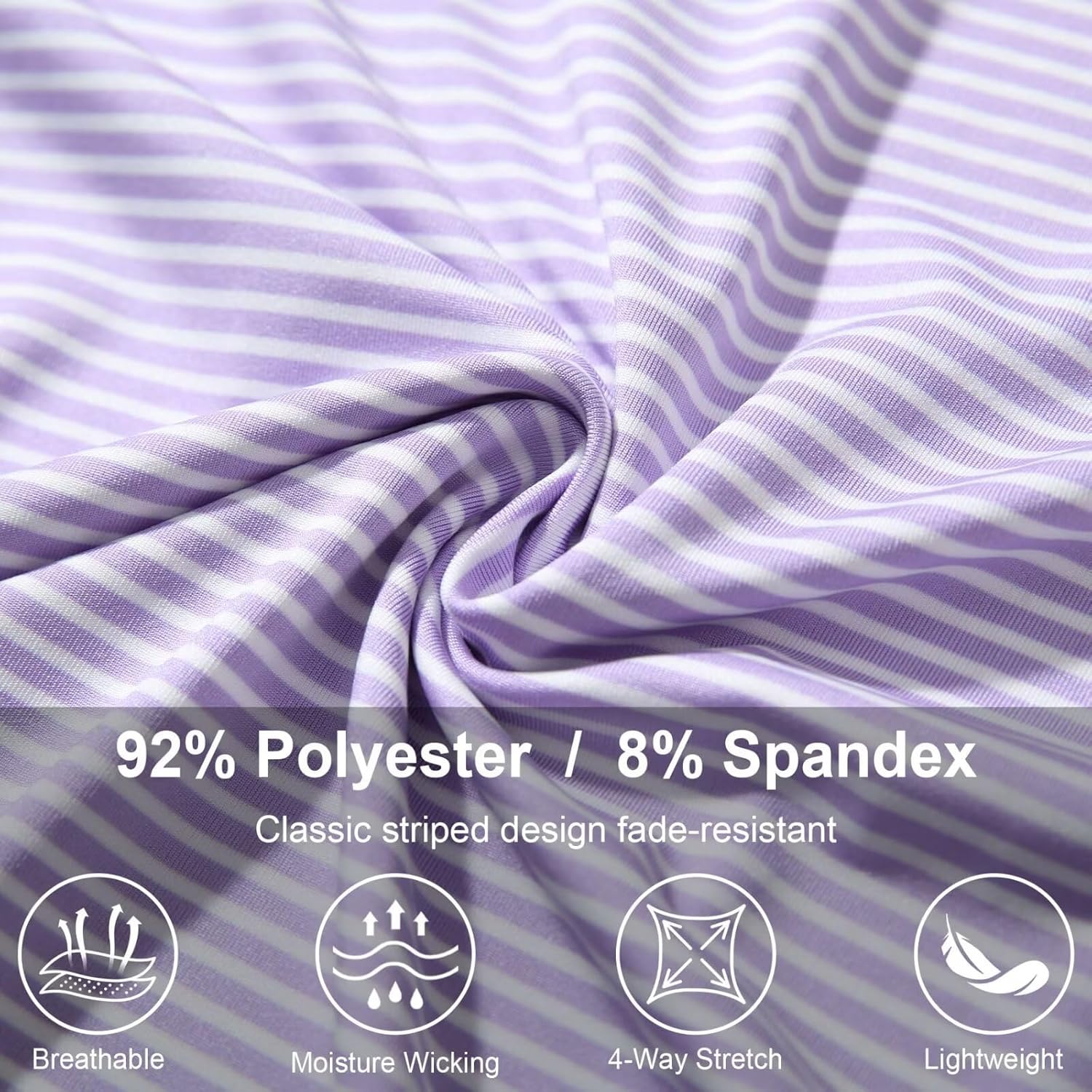 Boys Polo Shirts Short Sleeve Striped Performance Moisture Wicking Dry Fit Golf Shirts for Boys Youth Kids - Image 6