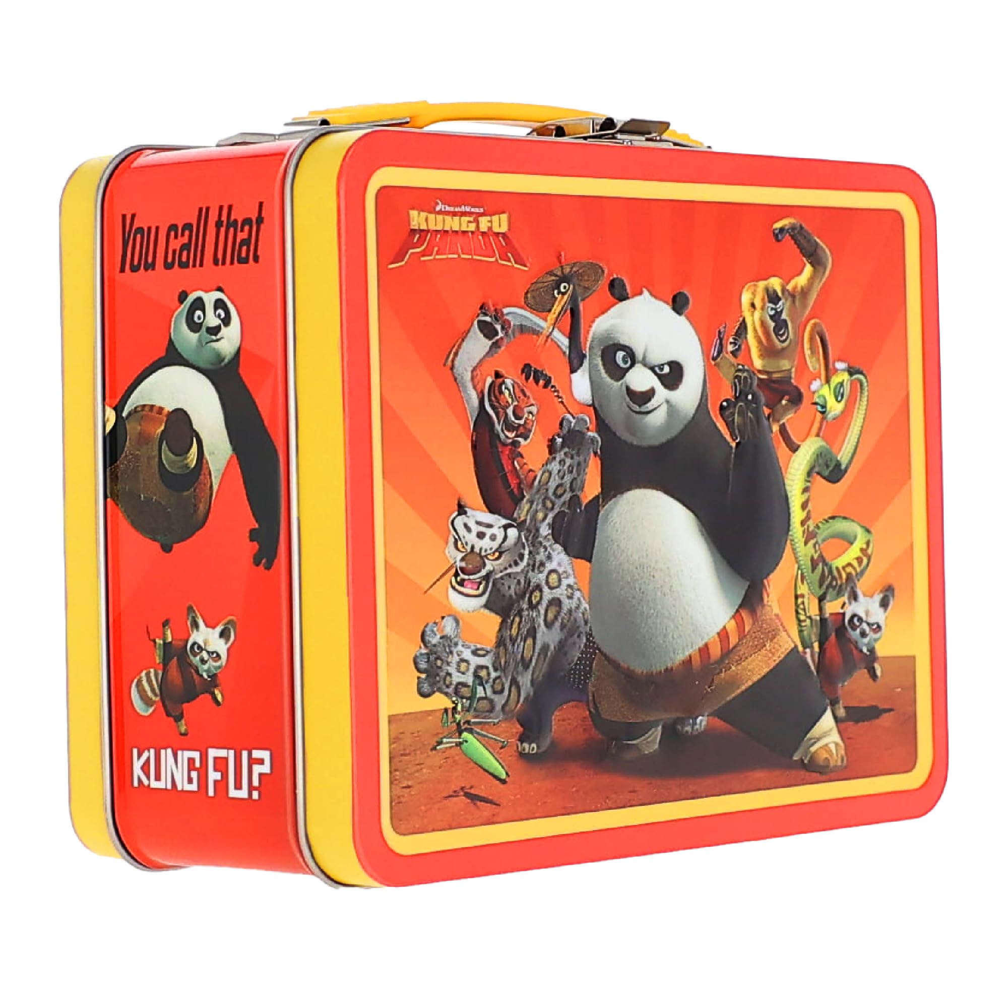 Amazon.com: AQUARIUS Kung Fu Panda Metal Fun Box Storage Case with