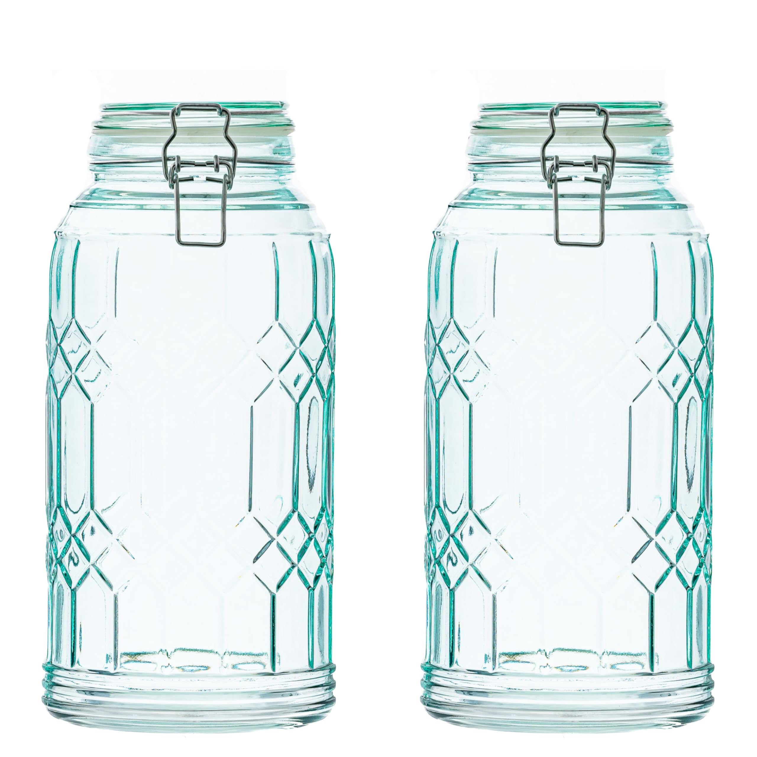 10 Strawberry Street Green / Large, Set of 2 / 91.0 fluid_ounces Food Jars & Canisters