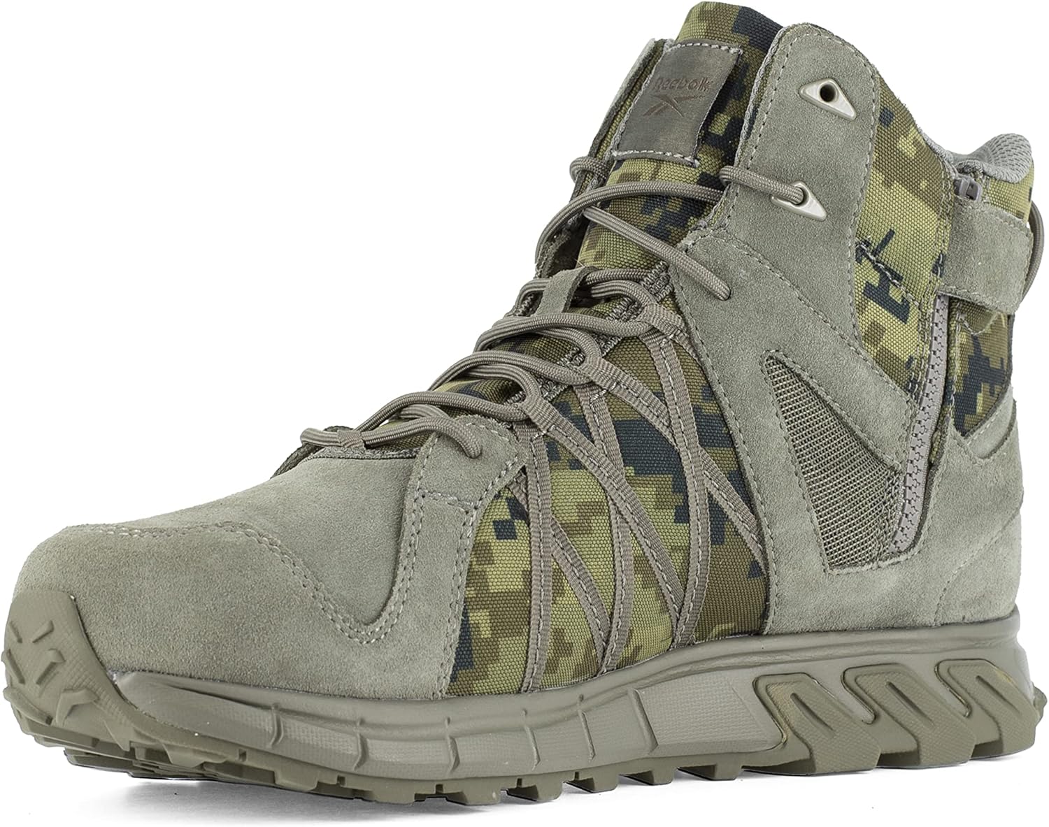 Reebok Work Men's RB3425 Trailgrip Tactical Construction Shoe Sage, 14