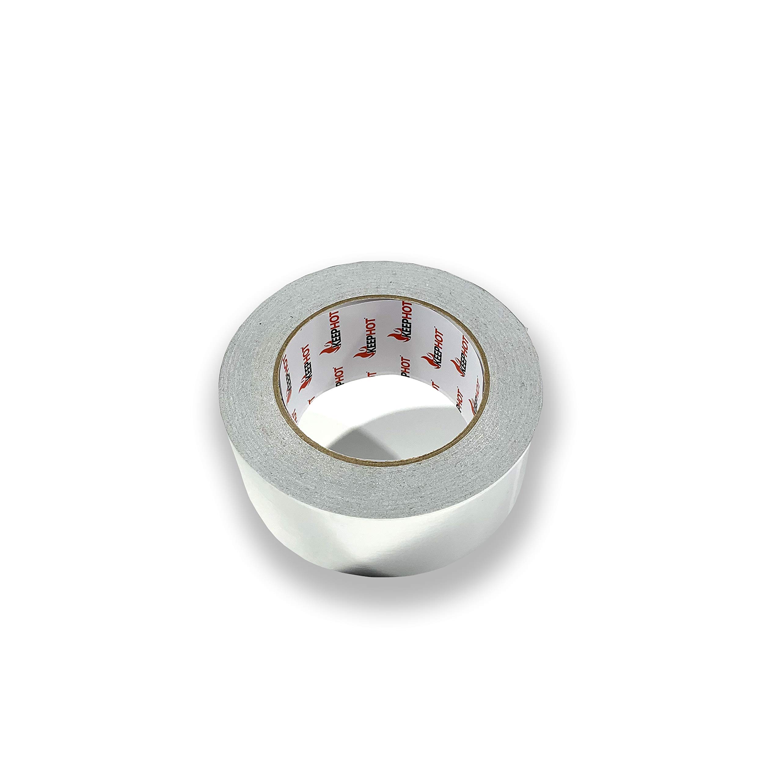 Nastro Adesivo In Alluminio 5 Rotoli – Resistente Al Calore Fino A 150°C, Per Isolare E Sigillare Condotti E Stufe, 40 Mm X 9 M
