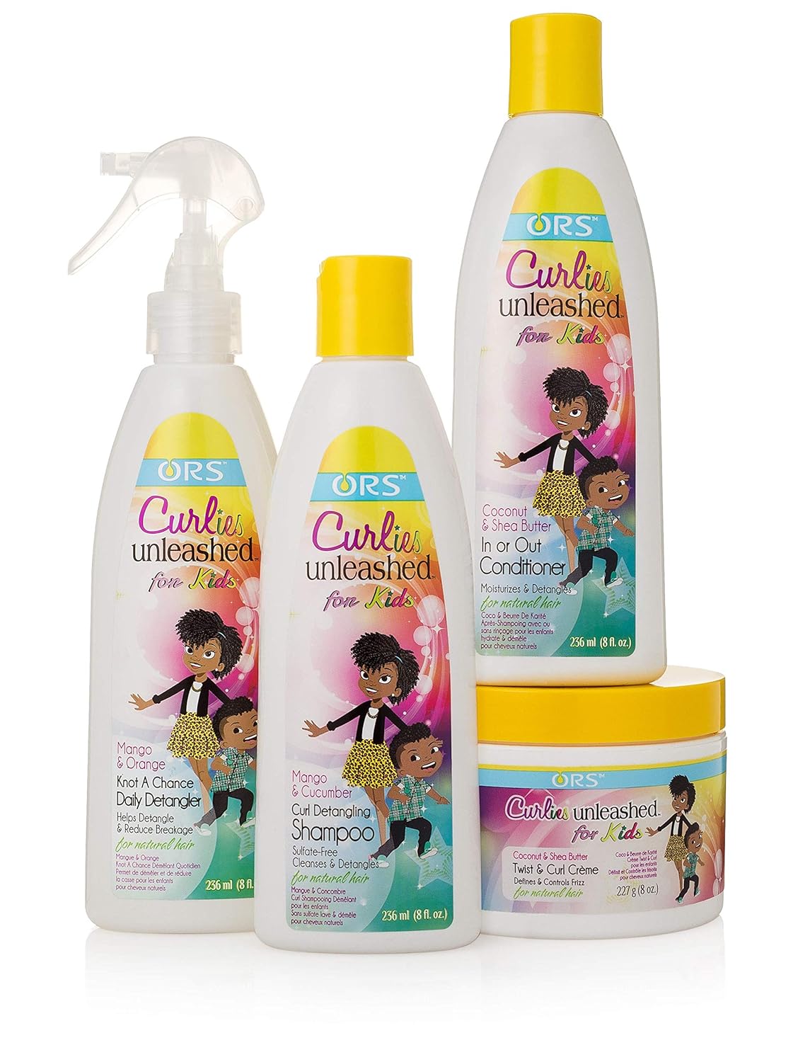 ORS Curlies Unleashed Curl Detangling Shampoo
