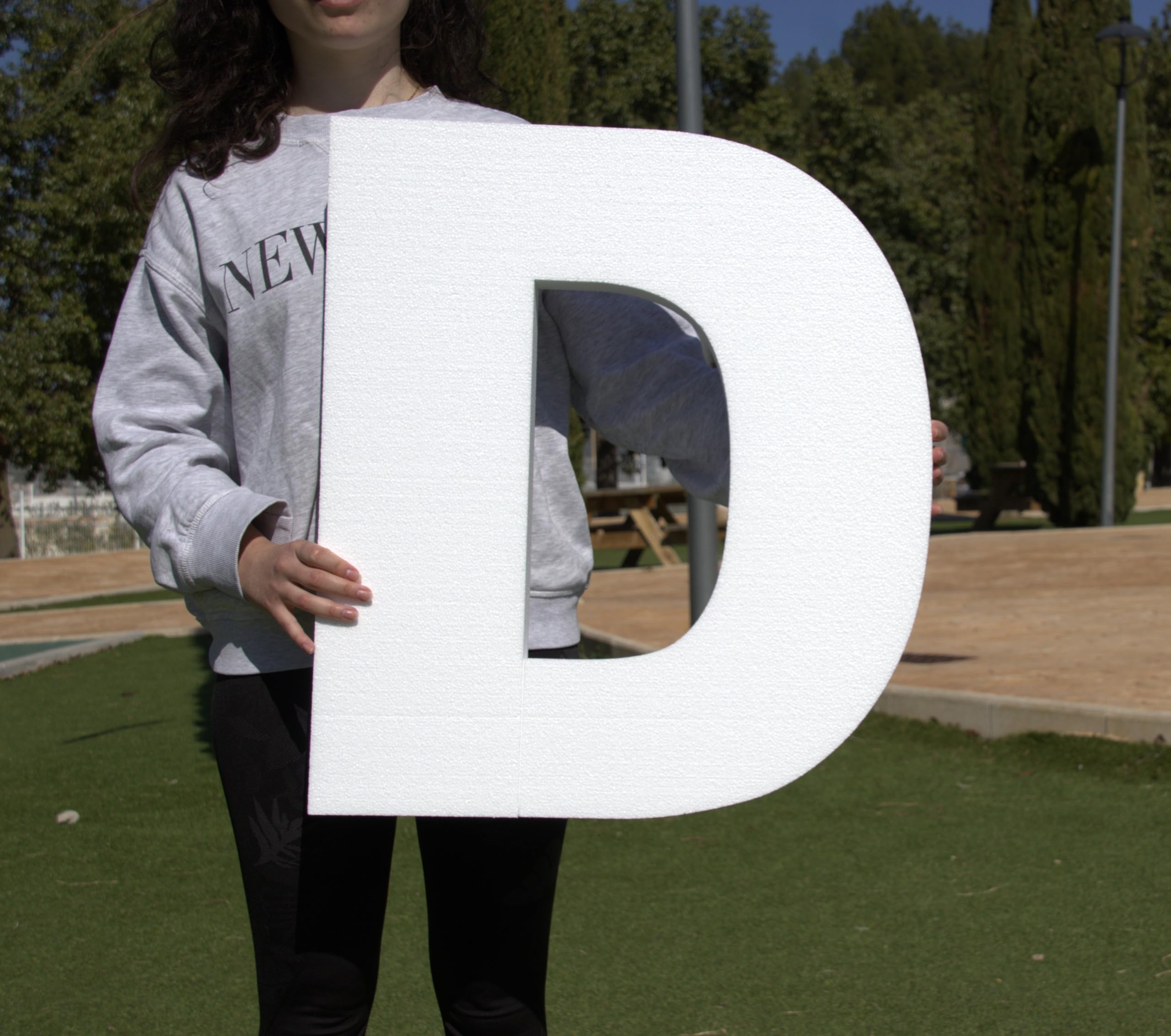 Letras Gigantes 60 cm en Poliestireno para Bodas y Eventos