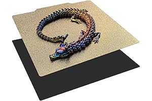 LulzBot Mini 2 6.5x6.5 inch PEI Spring Steel Build Plate with Magnetic Bottom and Adhesive