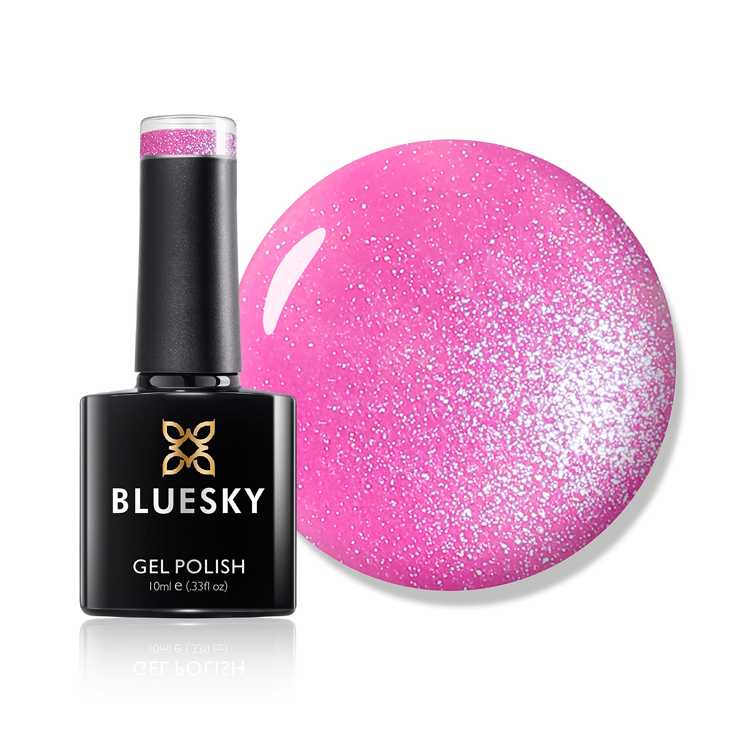 Bluesky UV LED żel rozpuszczalny lakier do paznokci - crystal spice, 1 opakowanie (1 x 10 ml)