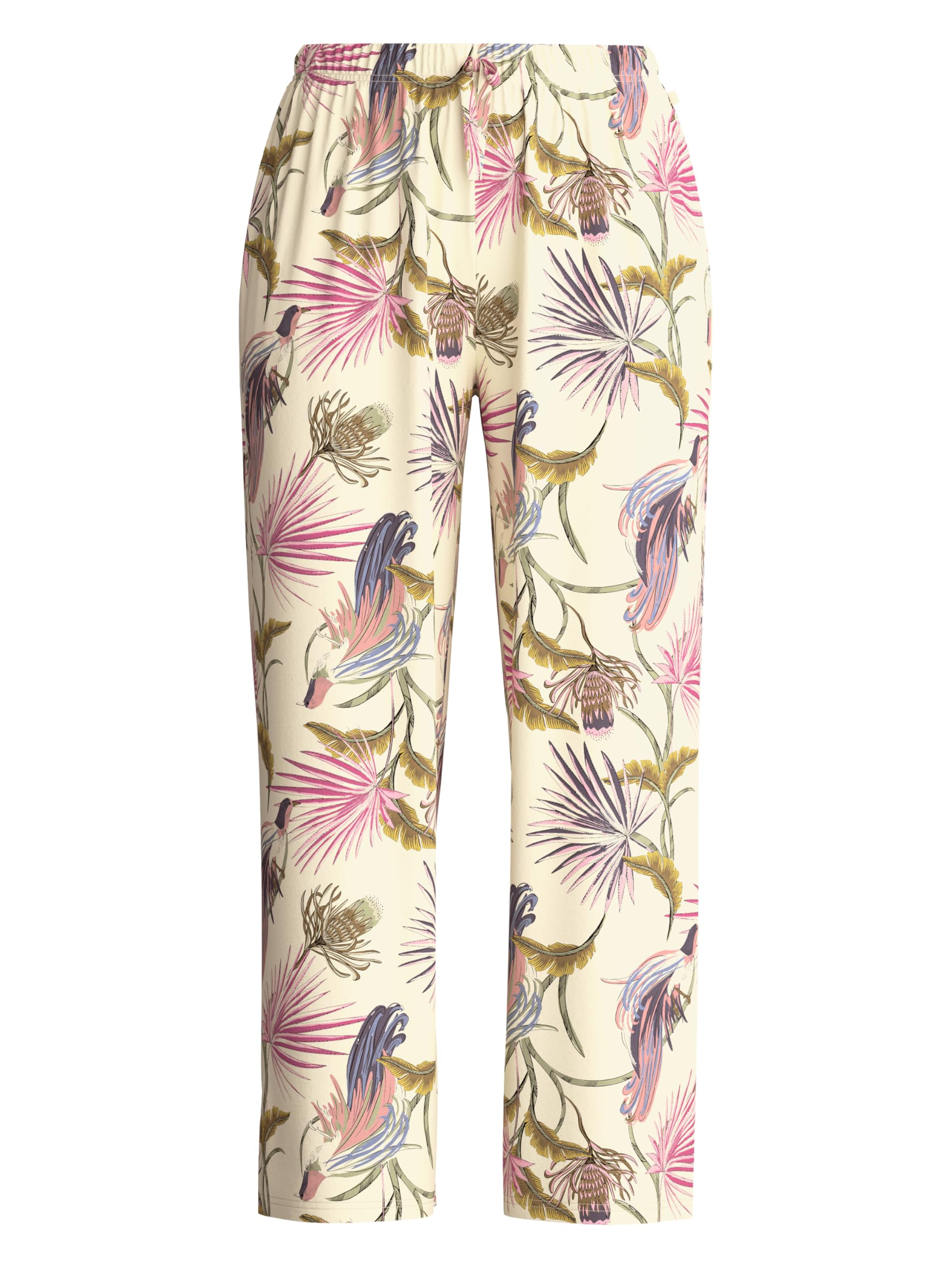 CALIDA Favourites 7/8-Pyjamahose Damen | Schlafanzughose aus Baumwolle, leicht, atmungsaktiv, elastischer Bund, pflegeleicht