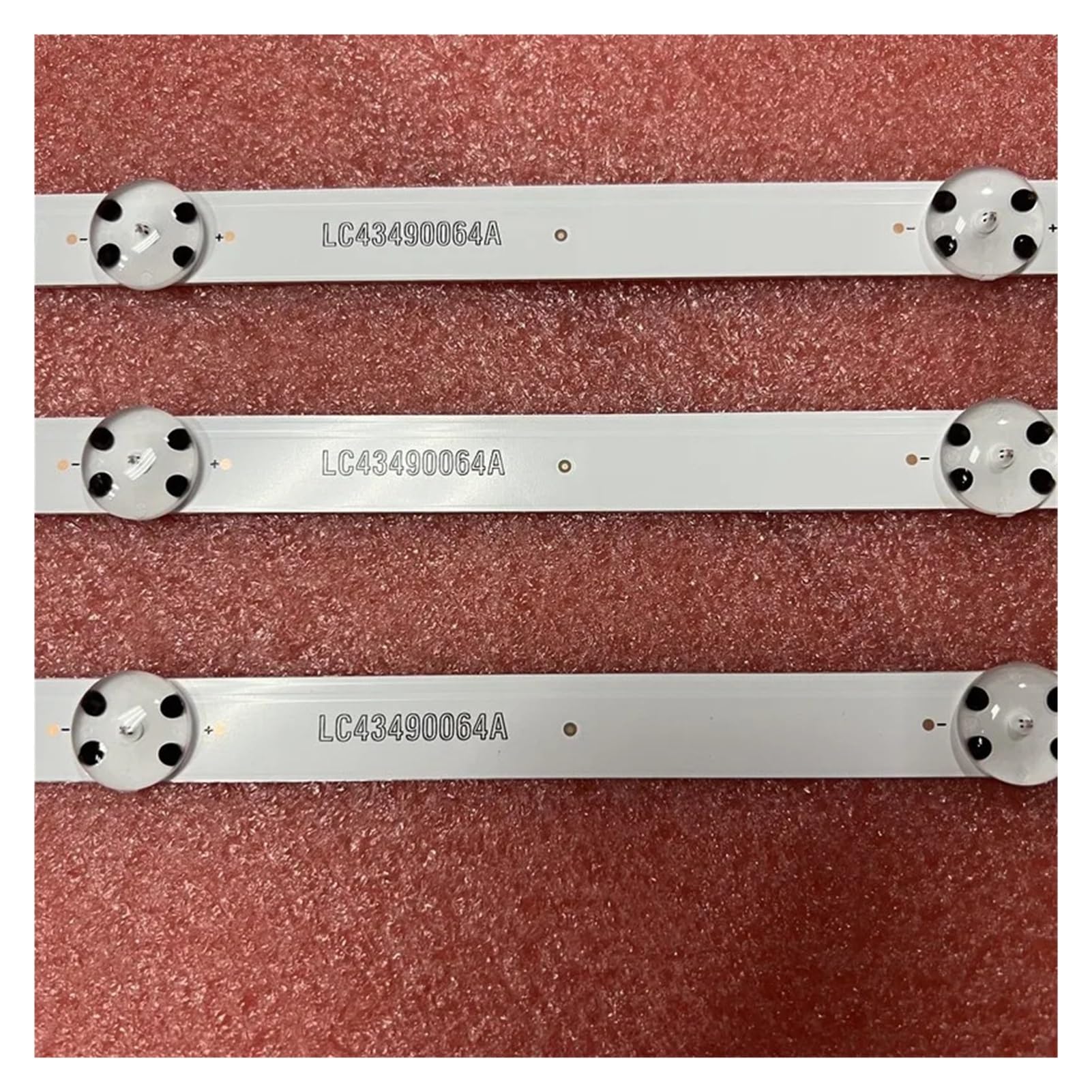 Tiras de retroiluminación LED for televisores 43UM7050PLF, 43UK6300PLB, 43UK6400, 43UK6090, 43UK6200, 43UK6300, LC43490086A, 303TV430003, LC43490089A(3 PCS For 1 TV)