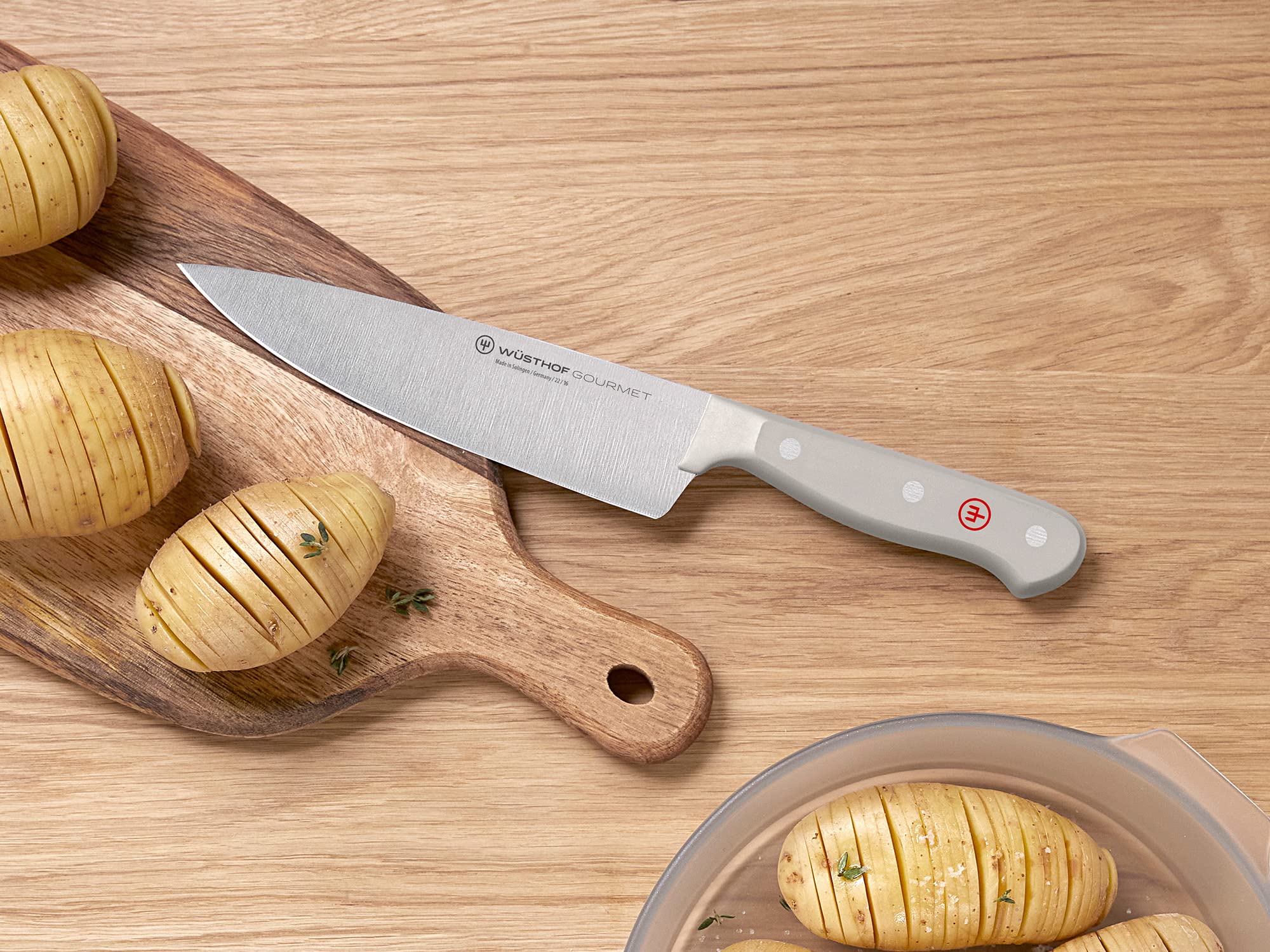 WÜSTHOF Gourmet Grey 6'' Chef's Knife — Amazon image 4