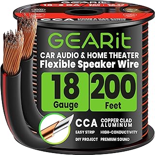 GearIT 18AWG Speaker Wire