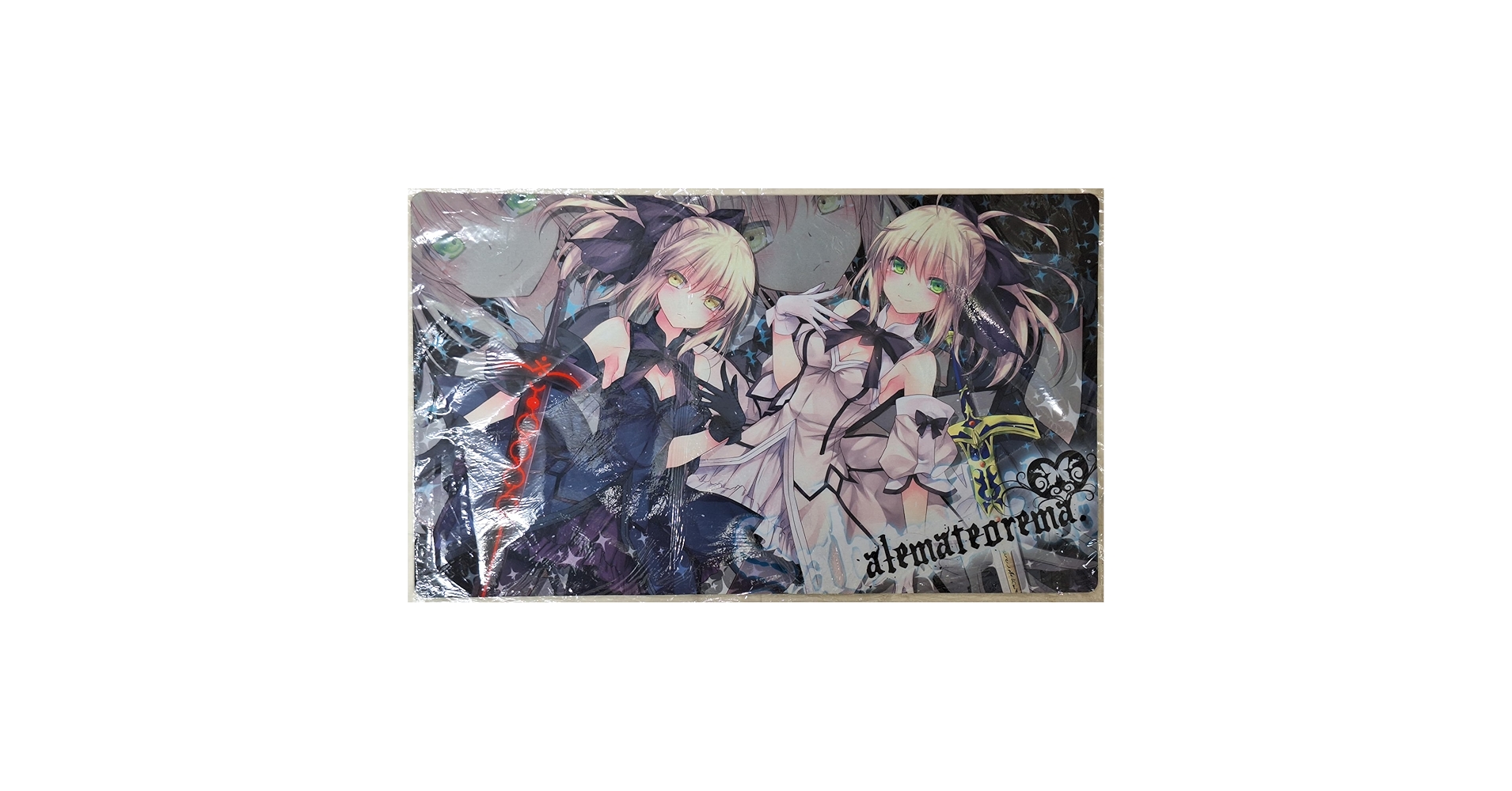 FGO プレイマット Amazon | プレイマット 『FGO セイバー・オルタ セイバー