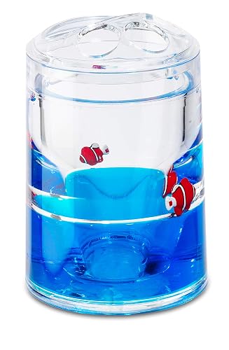 Portacepillos de Dientes Pez Payaso Líquido 12,4/8/8 cm