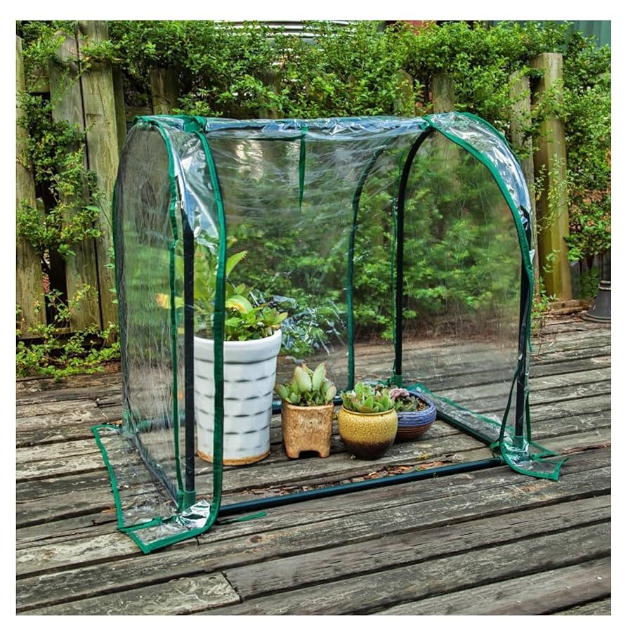 組立簡単！スリム型ビニール温室 - 園芸愛好家に最適 81uJFkowf2L._UF350,350_QL50_.jpg
