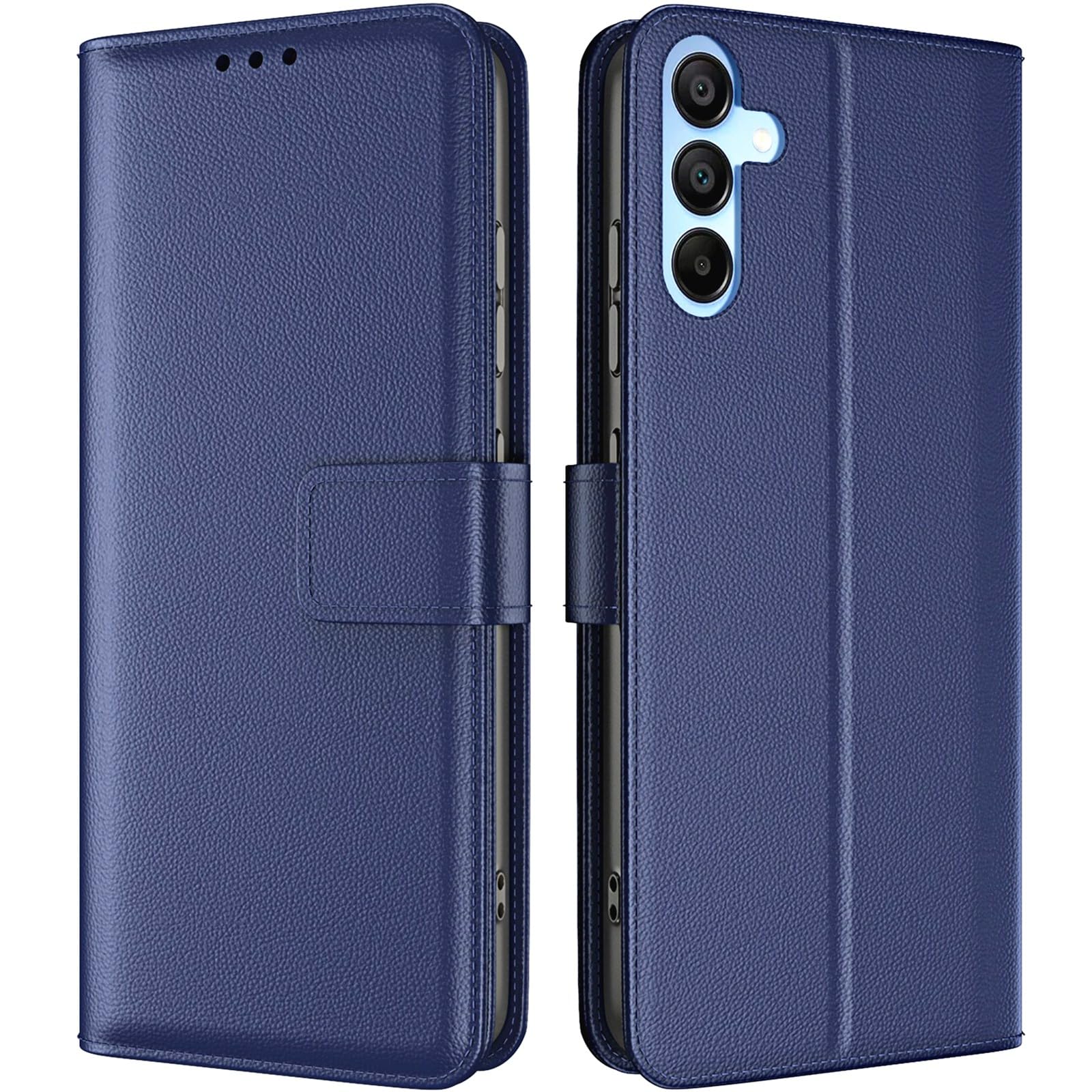 for Samsung Galaxy A35 5G Case Leather Wallet Phone Case Cover with Card Holder Slots Magnetic Flip Case Shockproof Folio Stand Book Style Phone Cover for Samsung Galaxy A35 5G,Dark Blue