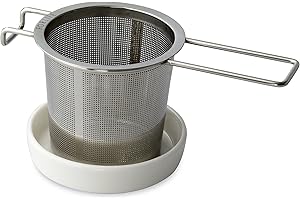 For Life Tea Infuser and Dish Set: An Enduring Companion for Tea Aficionados